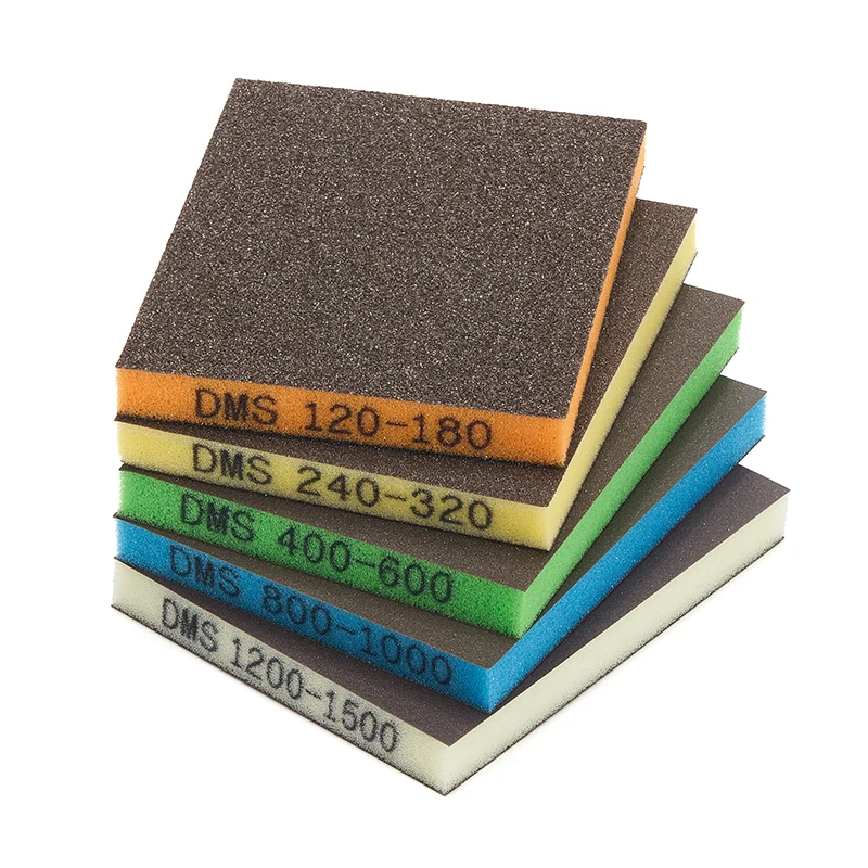 रंगीन डबल साइड स्यान्डिङ स्पन्ज