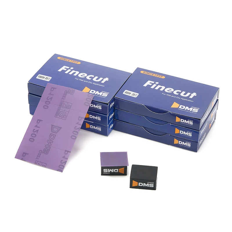 बैजनी स्पट Sanding पाना